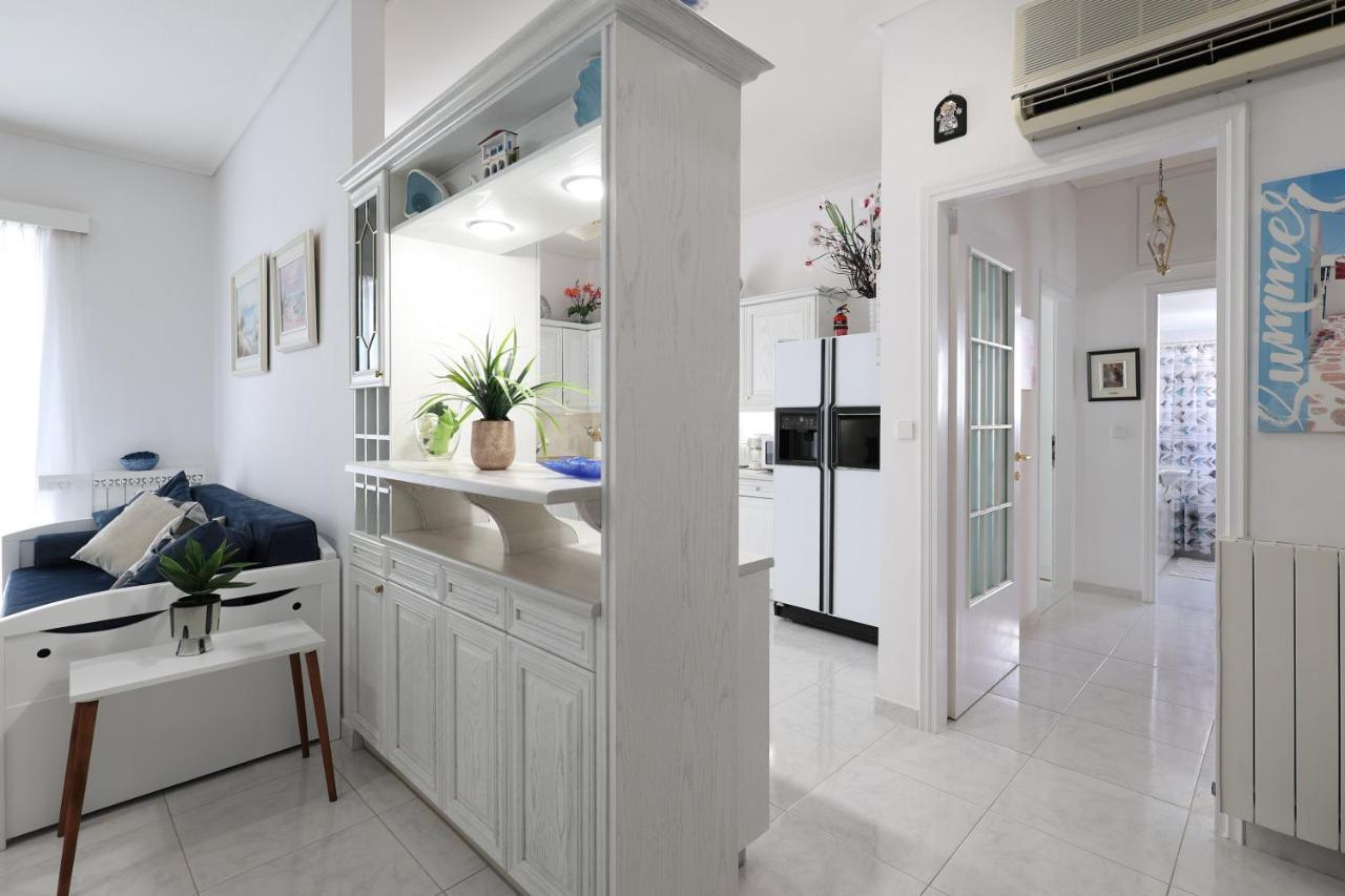 Seaside Penthouse in Kalamata Bagian luar foto